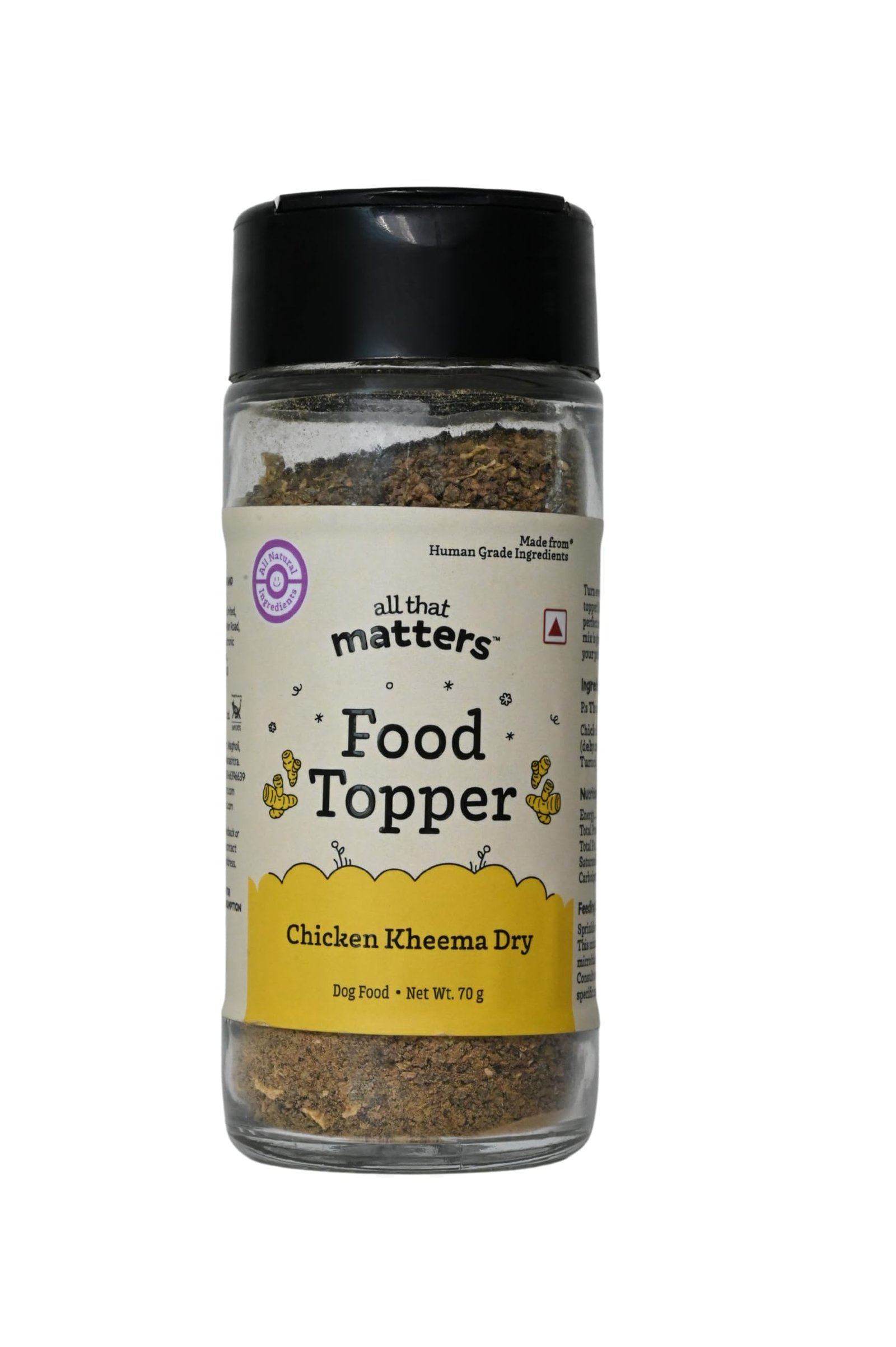 Food topper chicken kheema dry 