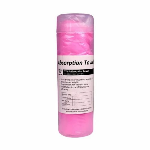Super dry absorption towel pink 