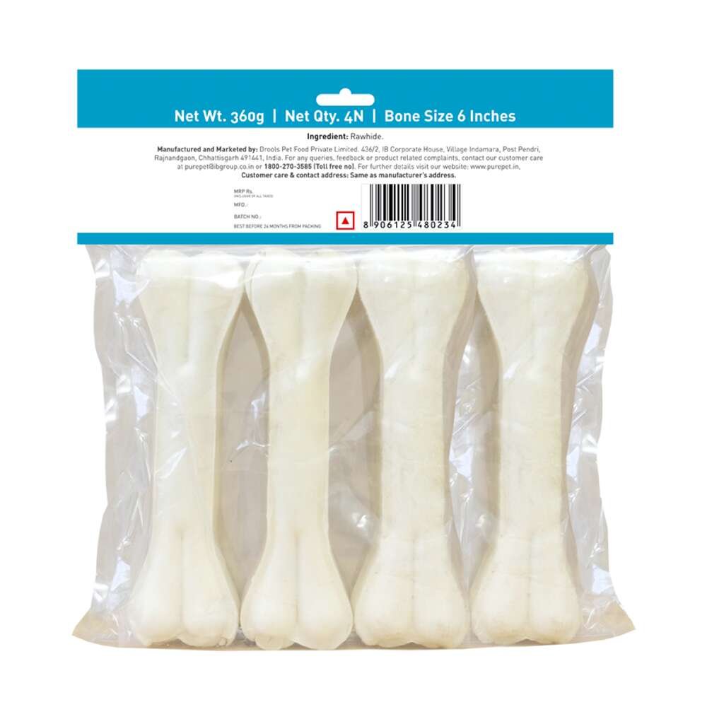 Pure pet bones 6 inch 